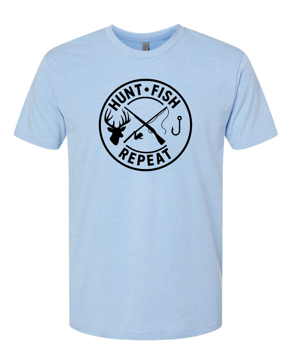 HUNT FISH REPEAT TEE SHIRT